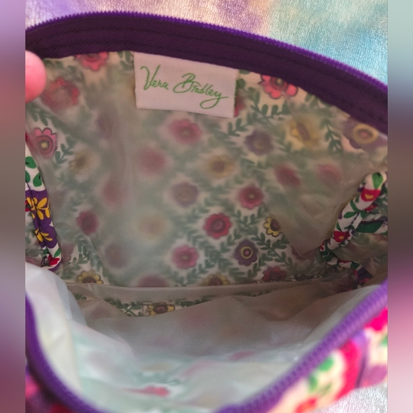 Vera Bradley Floral Quilted Cosmetic Bag - Picture 3 of 4